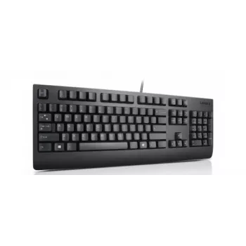 Teclado Lenovo 4X30M86893 universal USB QWERTZ alemán negro