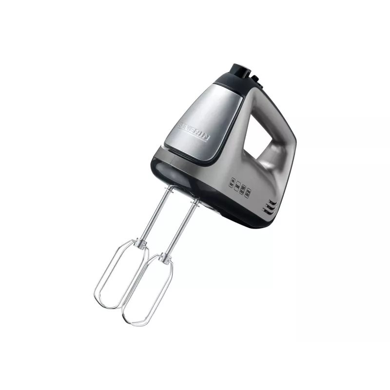 SEVERIN HM 3832 - batidora de mano - 400 W - gris metalizado/negro/acero inoxidable