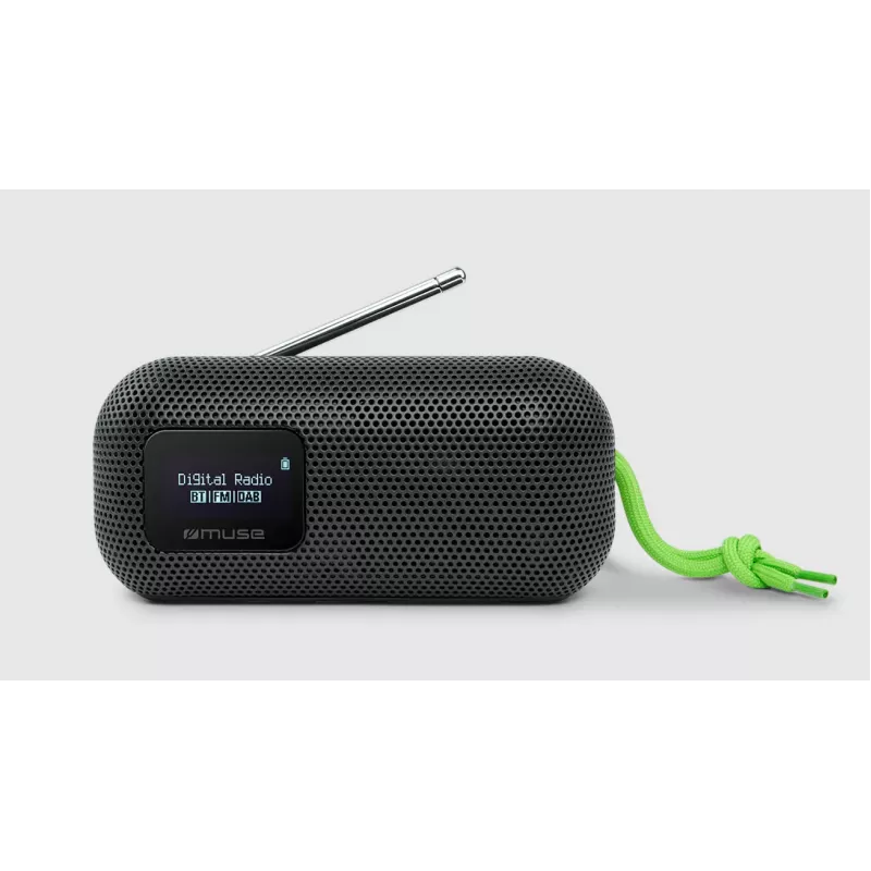 Muse Altavoz con radio FM | M-750 FBT | 10 W | resistente al agua | Bluetooth | negro | portátil | conexión inalámbrica