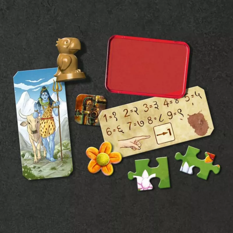 Calendario de adviento misterioso - El palacio indio, juego de puzle
