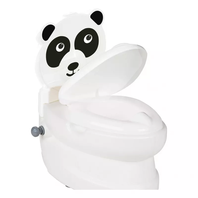 Orinal Jamara 460958 negro blanco ancho 260mm fondo 410mm alto 450mm