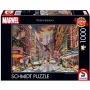 Thomas Kinkade Studios: Marvel - Deadpool, Snow Day, puzzle 1000 piezas