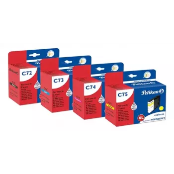 Pelikan Tinta para Canon PGI2500 BKCMY Amarillo 4950680