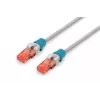 DIGITUS - Clips para cables con codificación por colores - para cables de parcheo - azul (paquete de 100) (A-CC-B)