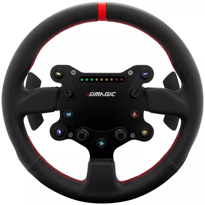 Simagic GTS volante, cuero, 300 mm
