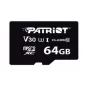 Tarjeta de memoria MicroSDXC PATRIOT VX Series 64 GB UHS-I U3 V30 Class 10 90/80 MB/s sumergible con protección contra escritura