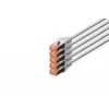 DIGITUS cable de conexión CAT6 S/FTP, 20 m, gris, pack de 5