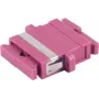 Adaptador de fibra óptica SC ShiverPeaks 07-60063 violeta multimodo