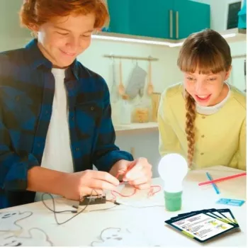 Kit de electrónica educativo Liscianigiochi Set I'm A Genius Electricity (modelo 304-pl97524)