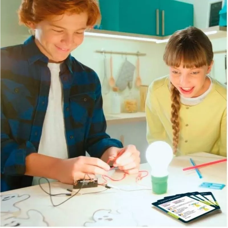 Kit de electrónica educativo Liscianigiochi Set I'm A Genius Electricity (modelo 304-pl97524)