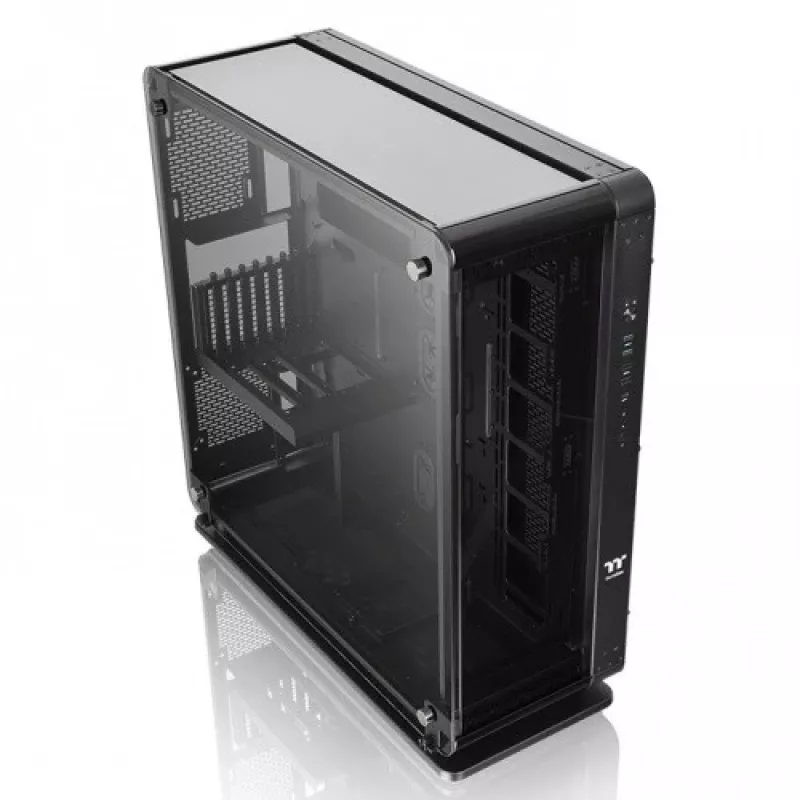 Caja de PC Thermaltake Core P8 TG torre completa negra
