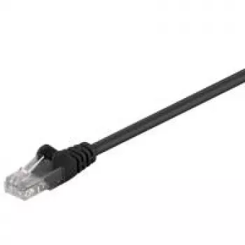Cable de red Goobay RJ-45 Cat 6 1,5 m Negro