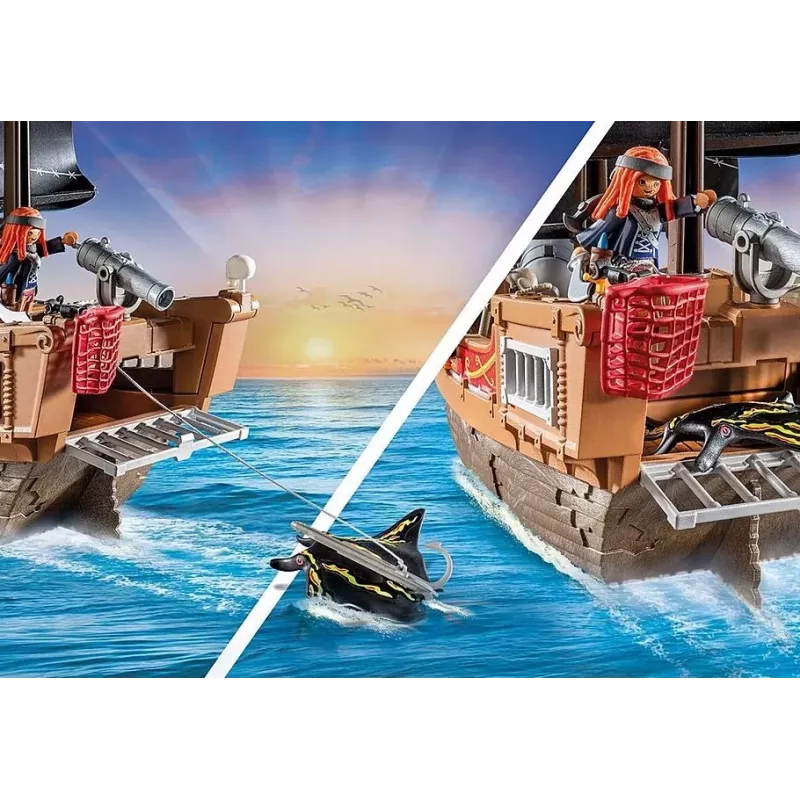 Set de juego de piratas Playmobil 71530 multicolor plástico 4-10 años
