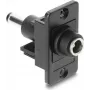 Adaptador de corriente continua para montaje DELOCK 5,5x2,1mm a 5,5x2,5mm, modelo 91119