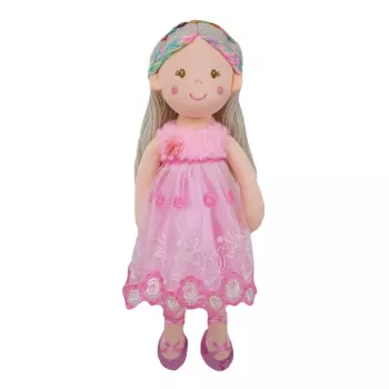 TULILO Kornelia muñeca de tela 50 cm – juguete de tela suave, 50 cm de altura