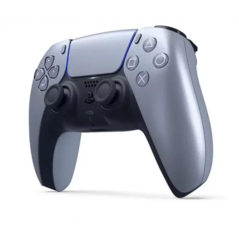 Mando inalámbrico Sony DualSense para PlayStation 5 — batería de Li-Ion integrada, giroscopio, vibración háptica, altavoz, jack de 3,5 mm, Plata