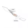 Adaptador USB DeLOCK 65677 USB 2.0-C a Micro-B