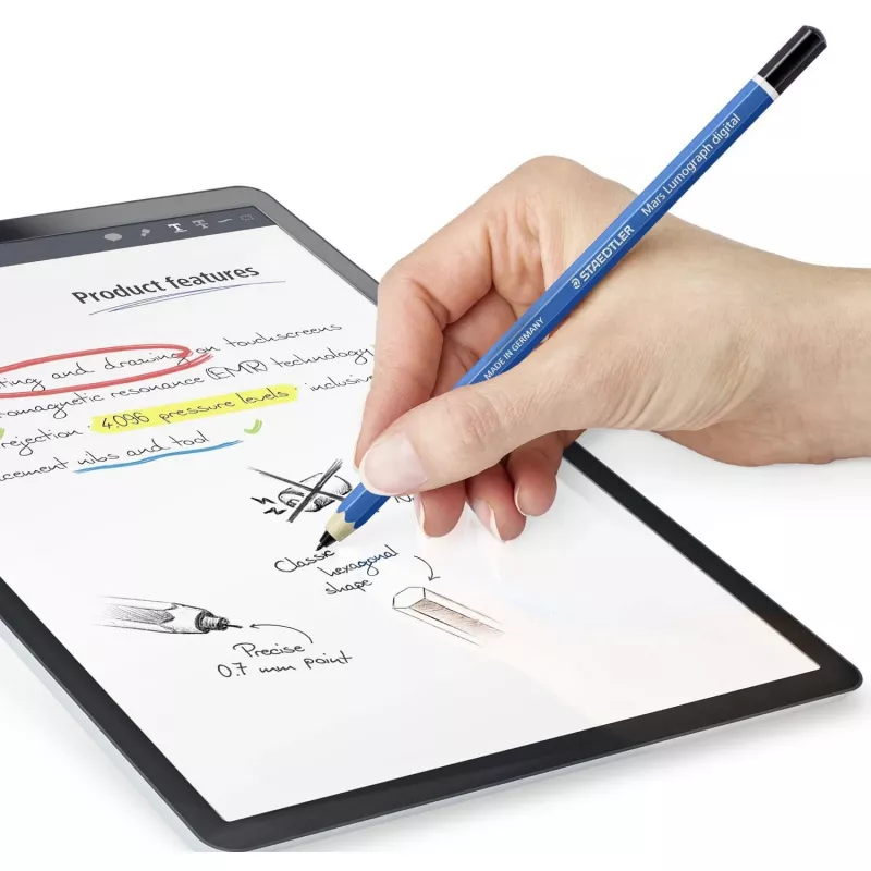 Staedtler Mars Lumograph Digital Classic lápiz digital, azul
