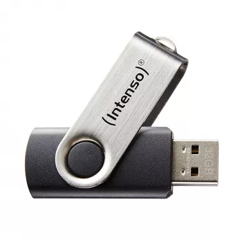 Memoria USB Intenso 32GB USB Type-A 2.0 Negro Plata