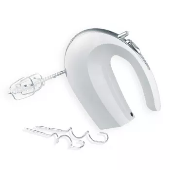 Batidora de mano Maestro MR-506 – 2 velocidades, blanca, batidora de cocina compacta