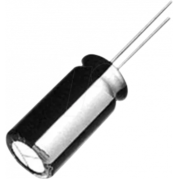 PANASONIC FC-A 3,3M 35 - Condensador electrolítico, radial, 3,3 mF, 35 V, RM 7,5, 105°C, 5000 h, 20% (EEU-FC1V332)
