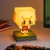 Lámpara de mesa Paladone Icon Light PP14431MCF Piglin LED, decorativa con diseño gaming