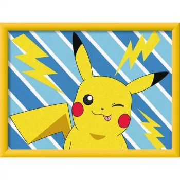 Set de pintura Ravensburger CreArt — Pikachu travieso (modelo 25557), set de pintar por números