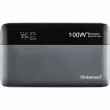Batería externa INTENSO 7350050 — 20000 mAh, 1× USB-A + 2× USB-C, 100 W de potencia de salida total, negra/gris