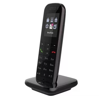 Teléfono DECT Telekom Speedphone 52 con identificación de llamadas negro