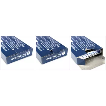 Pila alcalina desechable everActive LR0310PAK AAA 1,5 V 1250 mAh pack de 10