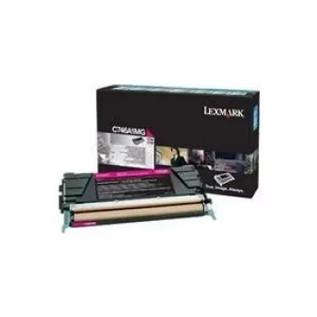 Lexmark C746A1MG Cartucho de tóner para C746/C748, Magenta, 7000 páginas