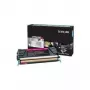 Lexmark C746A1MG Cartucho de tóner para C746/C748, Magenta, 7000 páginas
