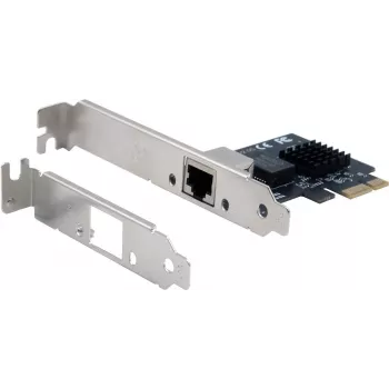 Tarjeta de red PCIe Exsys EX-60111 — 2,5 Gigabit Ethernet, interfaz PCIe