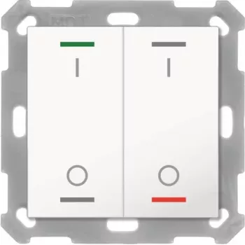 MDT BE-TAL5502.B1 pulsador Light 55 2 canales RGBW conmutación (BE-TAL5502.B1)