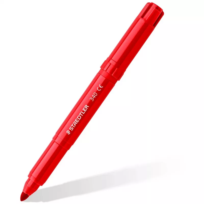 Rotulador Staedtler Noris Jumbo pack de 6 lavable no tóxico — punta ancha, rotuladores seguros para niños