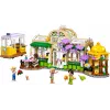 Set LEGO FRIENDS 42671 Cafetería de plantas y floristería, set de juego con funciones de cafetería y floristería