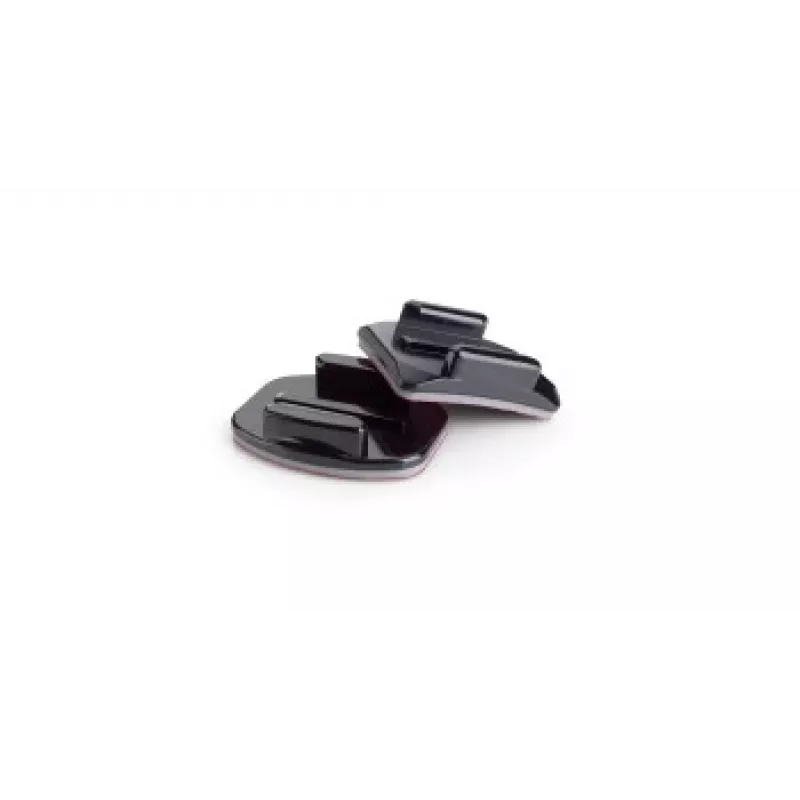GoPro Curved + Flat Adhesive Mounts - sistema de soporte - montaje adhesivo - para HD HERO, HERO+ LCD, HERO3, HERO4 Session, HERO6 Black, HERO7 Black, Silver, White