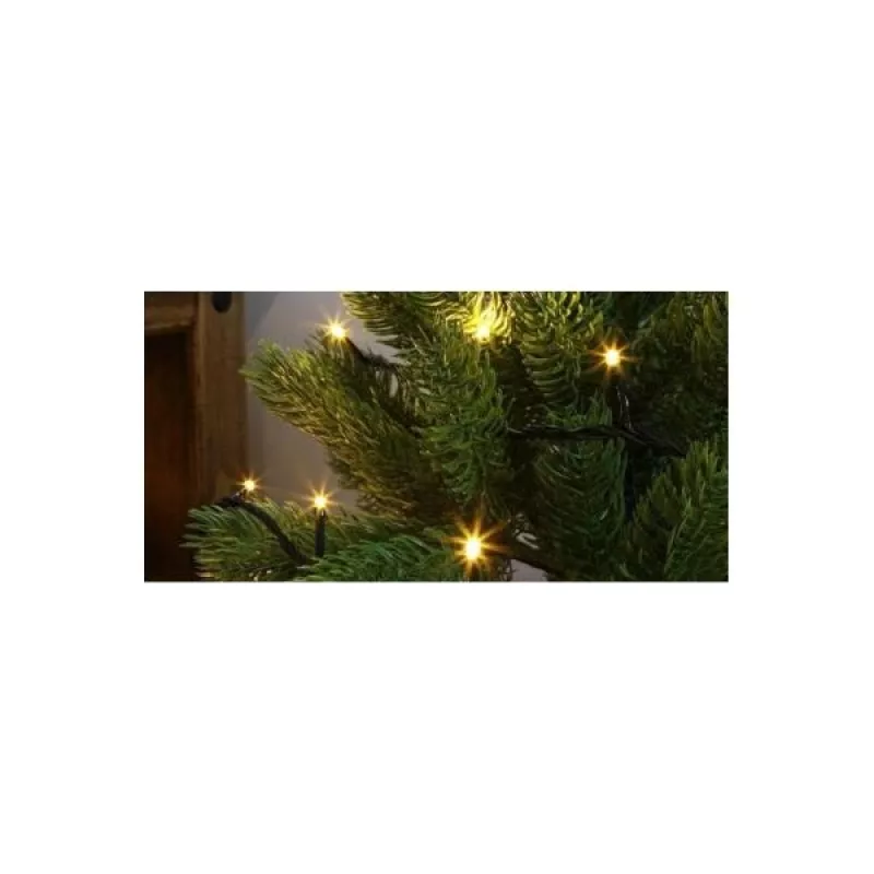 WOOX R5168 guirnalda LED navideña inteligente, 20 m, 200 LED, blanco cálido, Wi-Fi