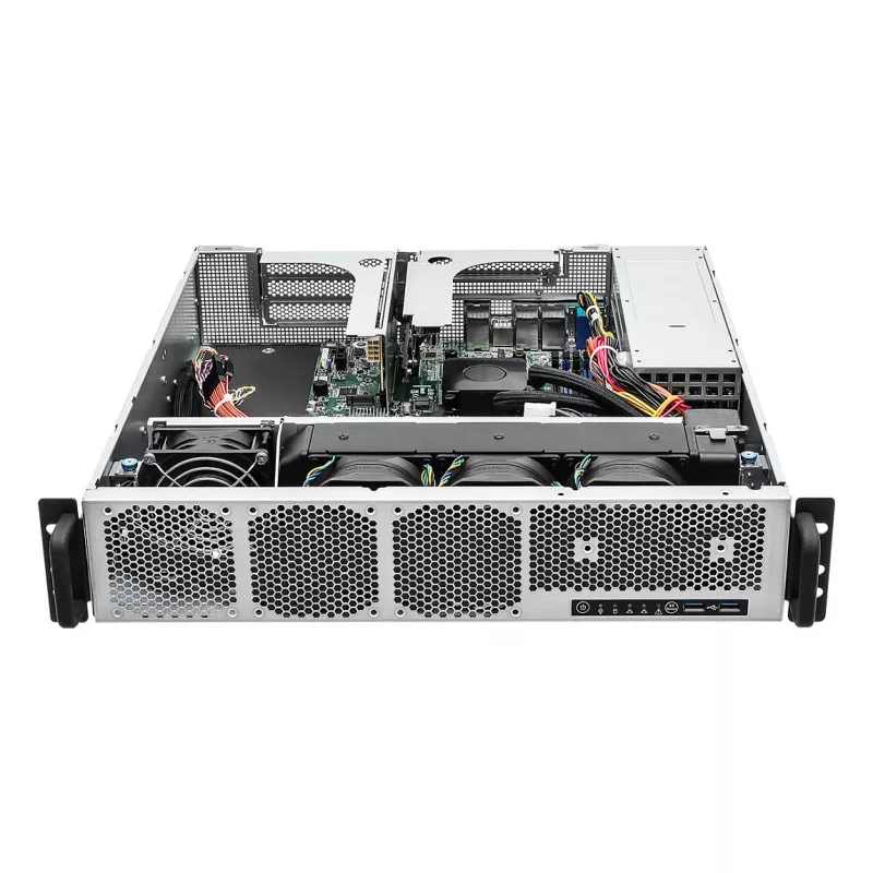 Barebone servidor ASRock 2U Single Socket AM5 2U1G-B650/AQUA - Barebone - AMD Socket AM5 (Ryzen Zen4)