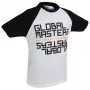 Camiseta Global Masters GM Text - blanca (L)