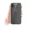 Carcasa rígida protectora Devia Glimmer Serie para iPhone 11 Pro, verde, trasera de PC