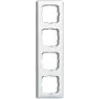 BUSCH JAEGER 1725-0-1497 - blanco - sin tornillos - Busch-Jaeger - 81 mm - 294 mm - 1,1 cm