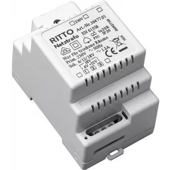 Fuente de alimentación Ritto 1647701 24V 1.5A – carril DIN 24 V DC, salida 1,5 A