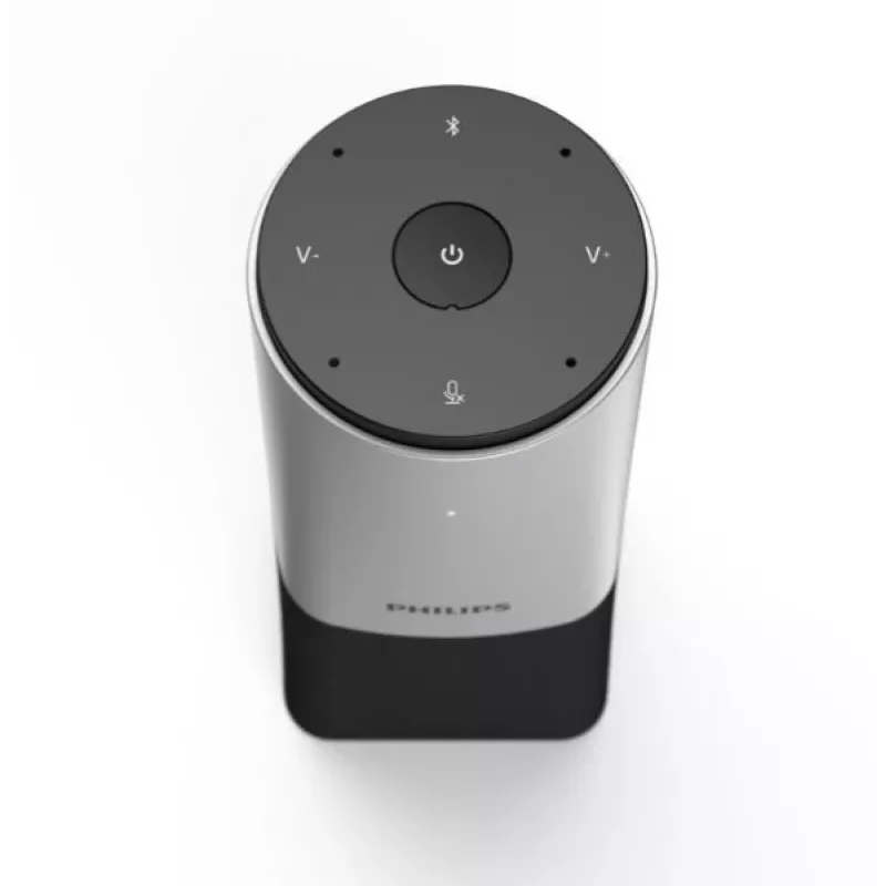 Philips PSE0540 Smart Meeting micrófono de conferencia portátil, USB-C, negro/plateado