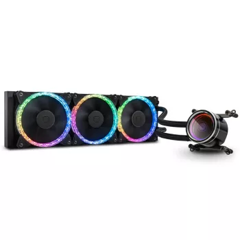 Refrigeración líquida Bitspower Cyclops 360 AIO para CPU, negro