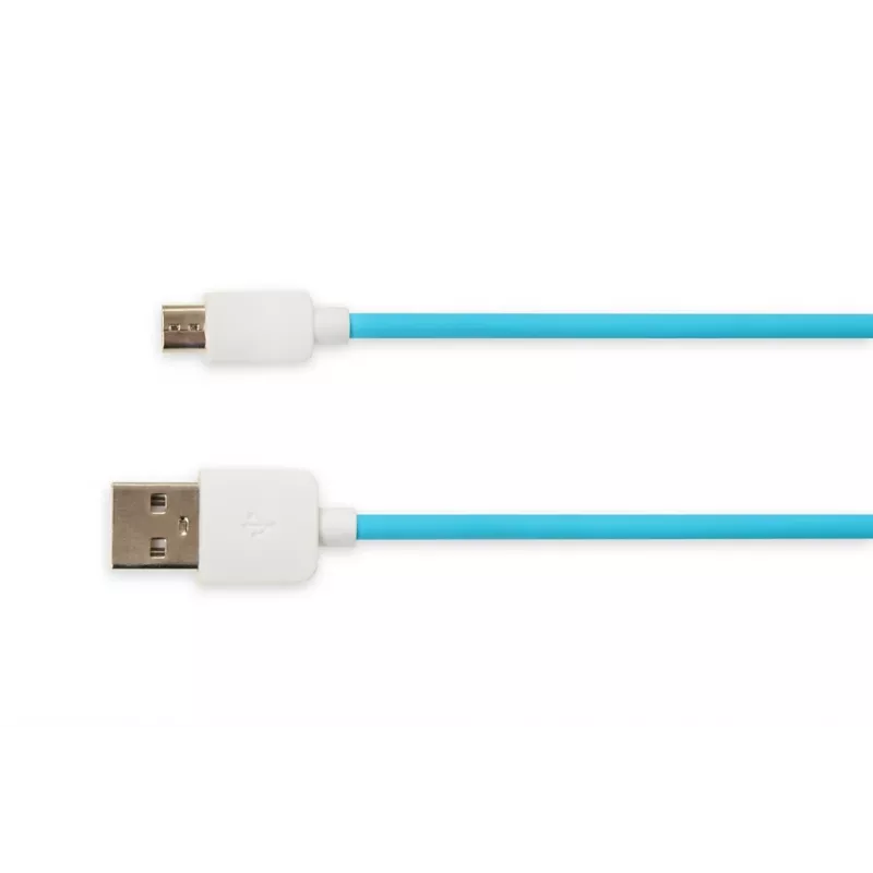 Cable USB 2.0 IBOX IKUMD3A — USB A a Micro-USB B, 1 m, azul