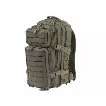 Mochila táctica GFC Assault Pack GFT verde oliva GFT-20-008352, 25 L, nailon, laser-cut, 450×210×200 mm
