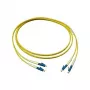 Cable de parcheo de fibra óptica dúplex monomodo, LC / LC, 9/125, longitud: 3m, Good Connections® (LW-903LC)