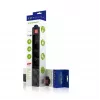 Protector contra sobretensiones Gembird SPG5-C-10 negro 5 tomas AC 250V 3m