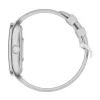 Smartwatch Colmi P86 plateado con Bluetooth y medidor de frecuencia cardíaca, carcasa plateada